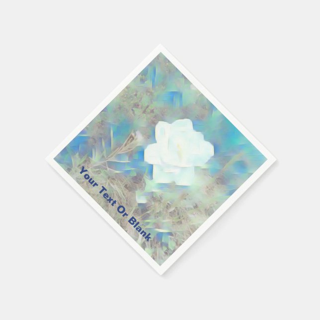 Pastel Flower Napkin (Corner)