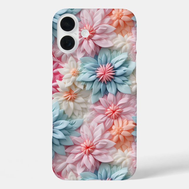 Pastel Flowers Phone Case (Back)