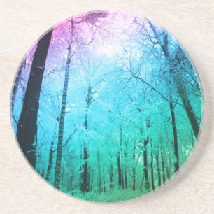 Pastel Forest Coaster