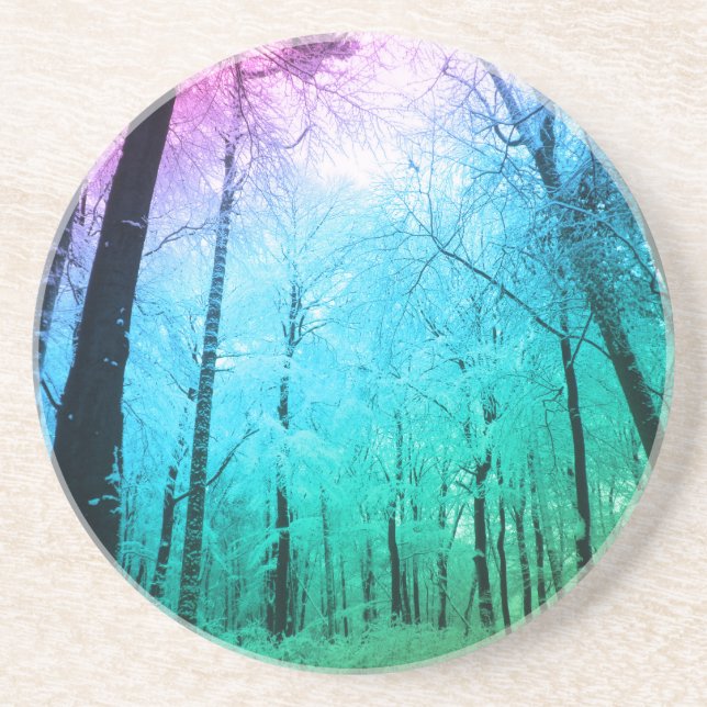 Pastel Forest Coaster (Front)