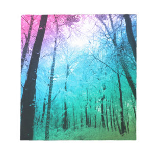 Pastel Forest Notepad
