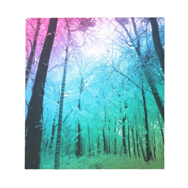 Pastel Forest Notepad (Front)