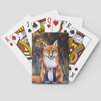 Pastel Fox playing Cards