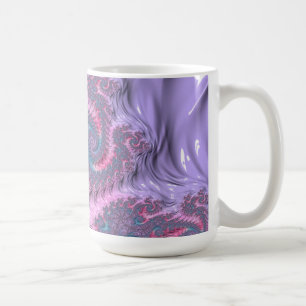 Pastel Fractal Coffee Mug