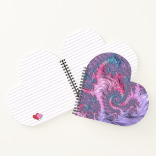 Pastel Fractal Notebook