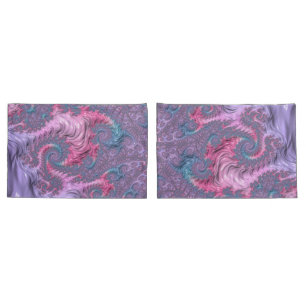 Pastel Fractal Pillowcase