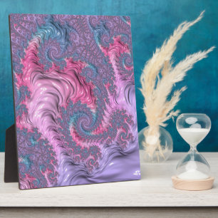 Pastel Fractal Plaque