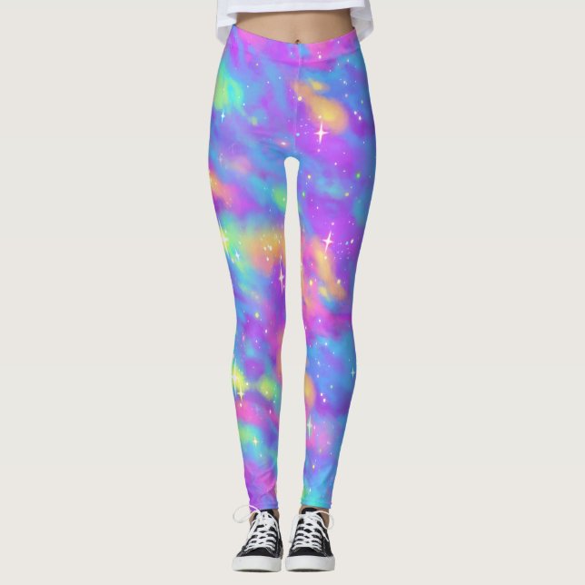 Pastel Galaxy Leggings (Front)