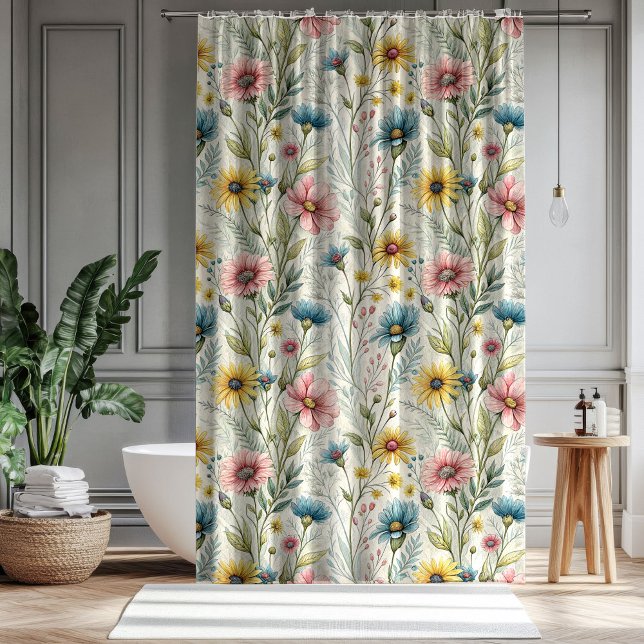Pastel Garden Curtain Anniversary Gift for Two (Pastel Garden Curtain Anniversary Gift for Two)