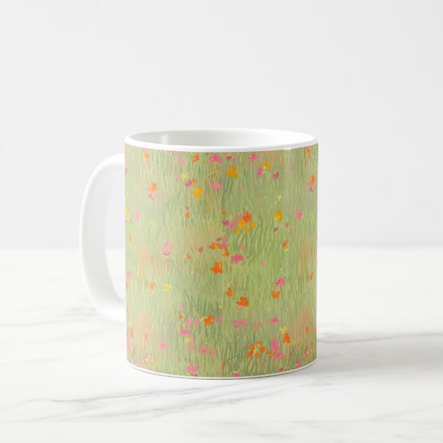 Pastel Garden Mug (Front Left)
