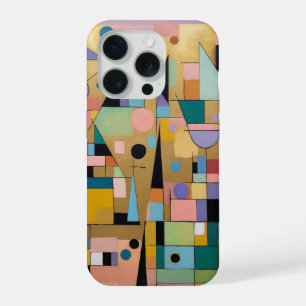 Pastel Geometric Metropolis iPhone 15 Pro Case