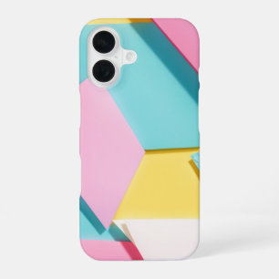 Pastel Geometric Pattern Phone Case