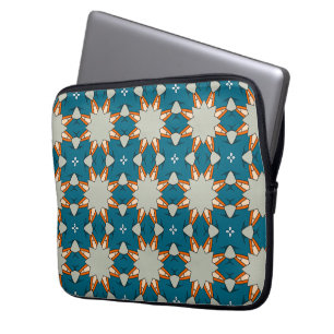 Pastel Geometric Pattern – Soft Abstract Color  Laptop Sleeve