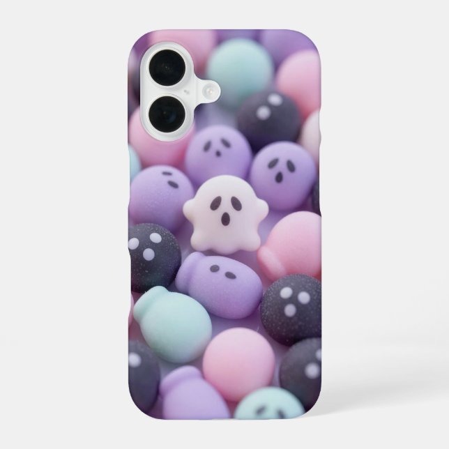 Pastel Ghost Marshmallows Halloween Case (Back)