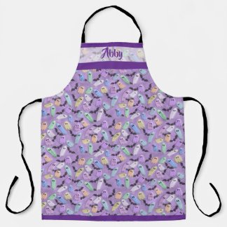Pastel Ghosts Apron Kitchen Essential 