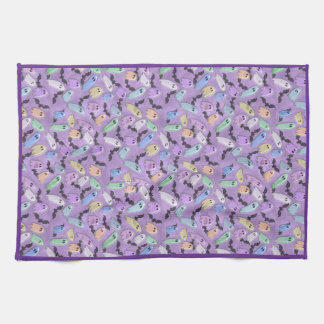 Pastel Ghosts Apron Kitchen Essential  Tea Towel