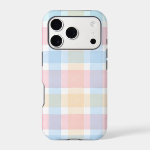 Pastel Gingham – Soft Watercolor Pattern