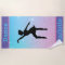 Pastel Girls Dance Beach Towel