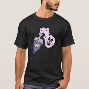 Pastel Goth Bottle Of Boy's Tears Spilling Pastel T-Shirt