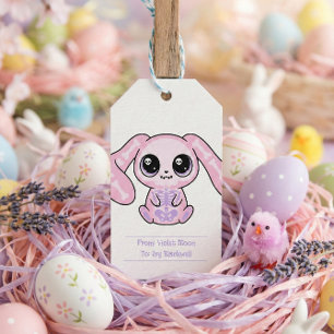 Pastel Goth Easter Bunny From To Tag Lavender