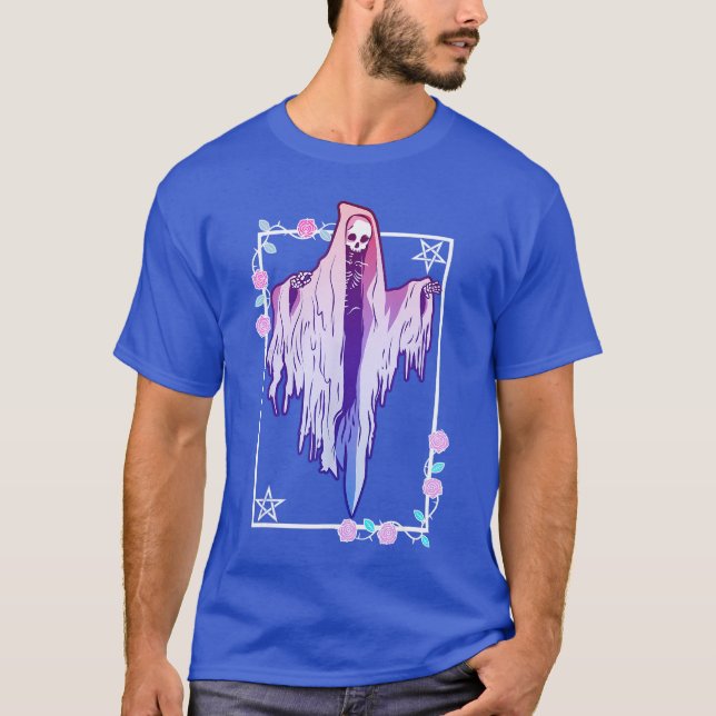 Pastel Goth Ghostarot Style gift T-Shirt (Front)