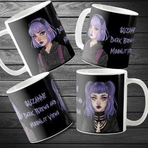 Pastel Goth Gothic whimsical fantasy whimsygoth Coffee Mug