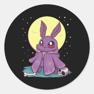 Pastel Goth Kawaii Anime Cute Baby Classic Round Sticker
