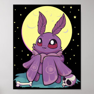 Pastel Goth Kawaii Anime Cute Baby Poster