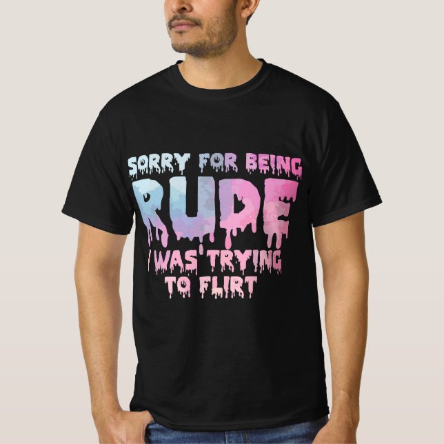 Pastel Goth Kawaii Gothic Snarky Sassy Sarcastic E T-Shirt (Front)
