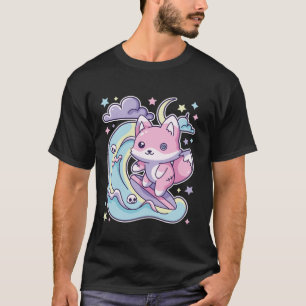 Pastel Goth Kawaii Halloween Aesthetic Spooky Summ T-Shirt