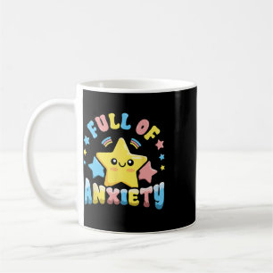 Pastel Goth Mental Health Full Anxiety Kawaii Cute Coffee Mug