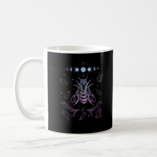 Pastel Goth Moon Insect Gothic Wicca Crescent Bee Coffee Mug