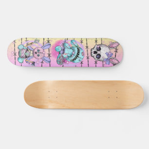 Pastel Goth Nightmare Skateboard