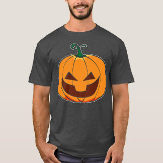 Pastel Goth Nu Halloween Cute Pumpkin Jackolantern T-Shirt