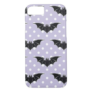 Pastel Goth Phone Case Spooky Cute Bats Kawaii