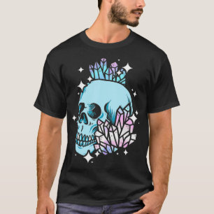 Pastel Goth Skull Aesthetic Gothic Emo Soft Goth  T-Shirt
