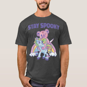 Pastel Goth Stay Spooky Creepy Kawaii Halloween T-Shirt