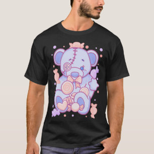 Pastel Goth Teddy Bear Aesthetic Goth T-Shirt