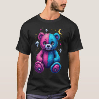 Pastel Goth Voodoo Bear – Creepy Cute Halloween  T-Shirt