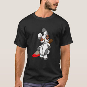 Pastel Goth Voodoo Doll Rabbit T-Shirt
