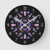 Pastel goth witch potion pentagram pink purple