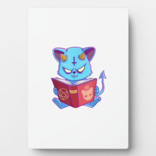 Pastel Goth Witchy Kitty Goth Gift T-Shirt Plaque