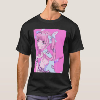 Pastel Goth Yami Kawaii Menhera Pink Aesthetic Ani T-Shirt