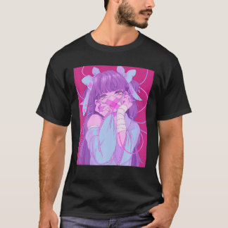 Pastel Goth Yami Kawaii Menhera Waifu Aesthetic An T-Shirt
