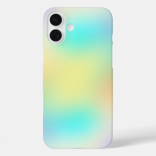 Pastel gradient blue yellow and purple Case-Mate iPhone case (Back)