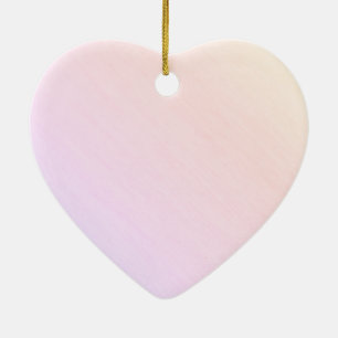 Pastel Gradient Ceramic Ornament