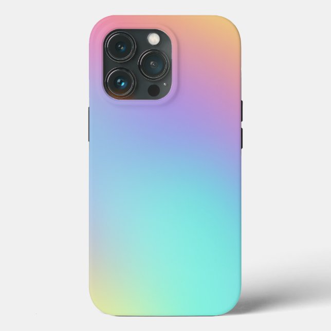 Pastel Gradient Colourful Case-Mate iPhone 13 Case (Back)