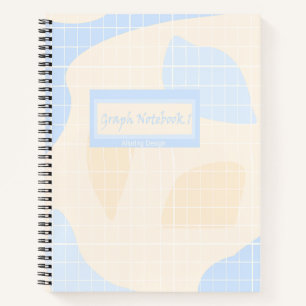 Pastel Graph Paper Notebook