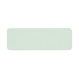 Pastel Green 4 Return Address Label