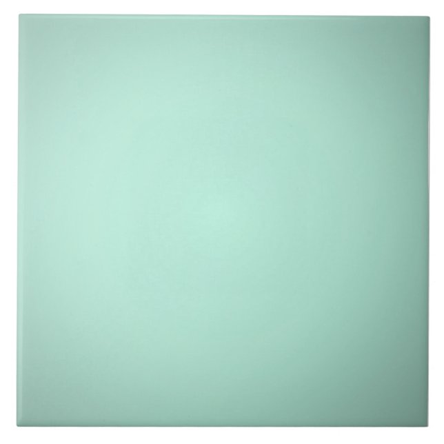 Pastel green colour,  ceramic tile (Front)